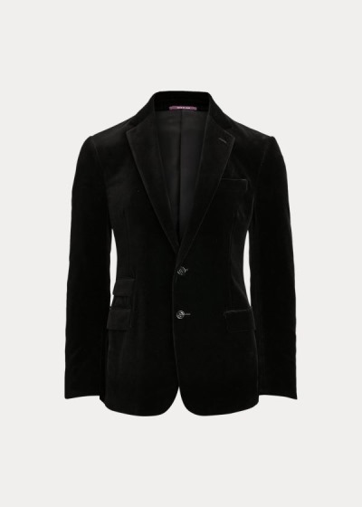 Men's Ralph Lauren Kent Velvet Dinner Jacket | 654138KMR